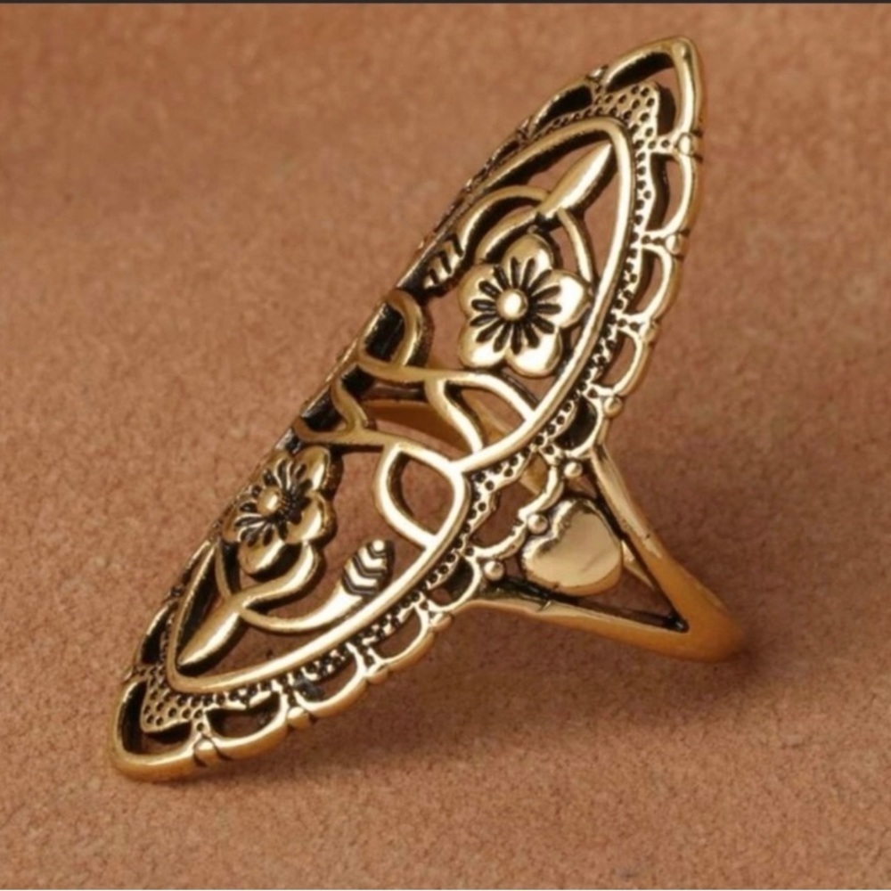 Large gold ring, NEW​​ - Picture 4 of 5